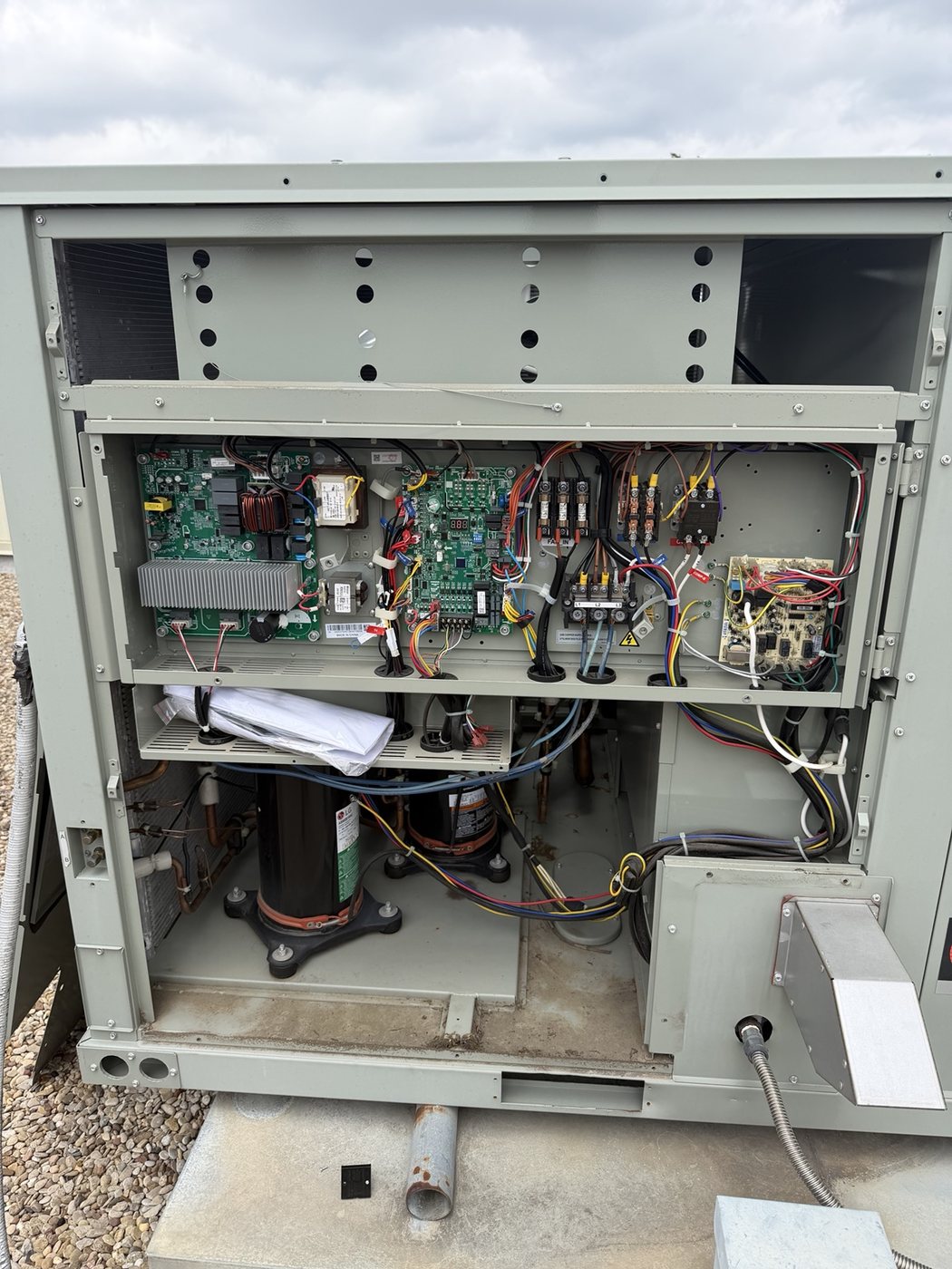 Rooftop unit electrical diagnostics